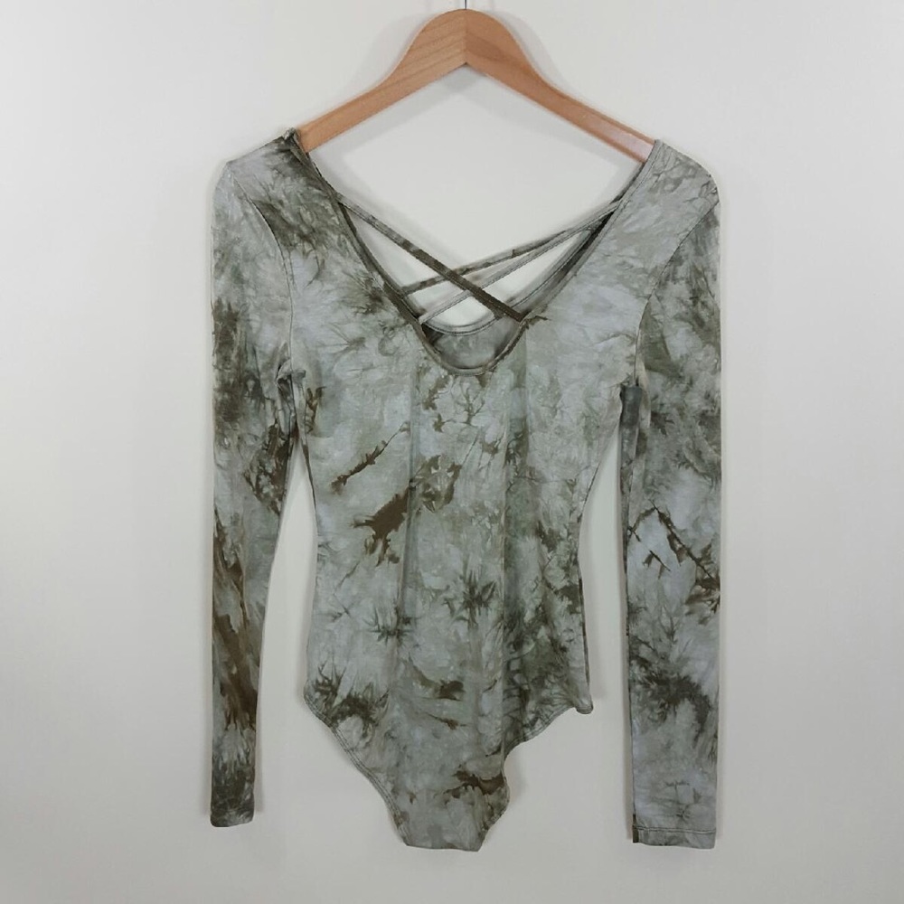 COPY - Tie dye long sleeve bodysuit